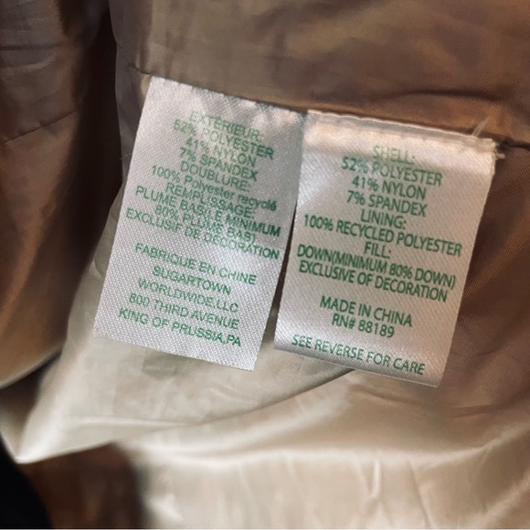 Lilly Pulitzer Gold Ruffled Jacket, Size 12 - Picture 13 of 16